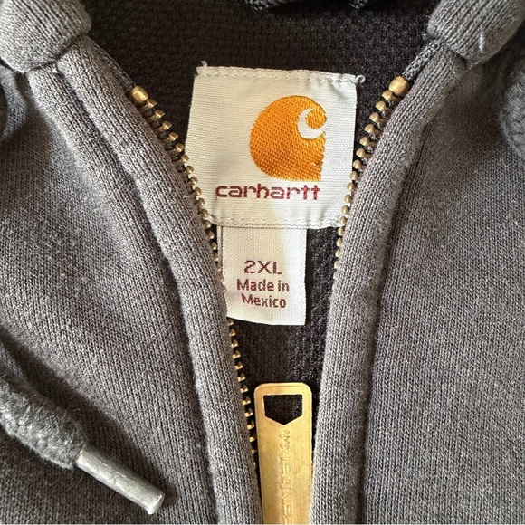 Carhartt RAIN DEFENDER® LOOSE FIT MIDWEIGHT THERMAL-LINED FULL-ZIP HOODED 2XL - Picture 4 of 9